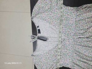 Floral Print Mini Dress