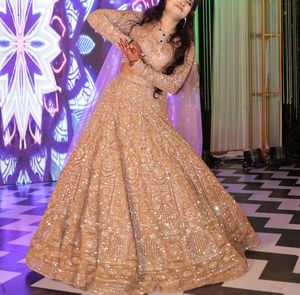 Sparkling Gold Lehenga Choli
