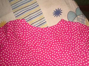 Vibrant Pink Ethnic Kurta Set
