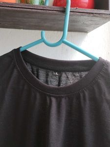 Men's Black Graphic T-Shirt