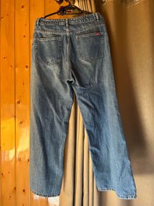 Madame Wide Leg Denim Jeans