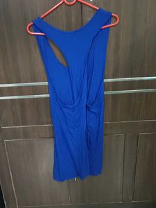 Blue Yoga Tank Top