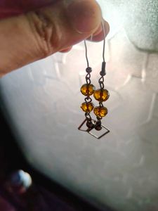 Unique handmade geometric earrings