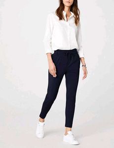 Classic Black Slim-Fit Trousers