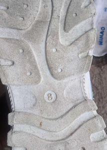 White & Teal Sneakers