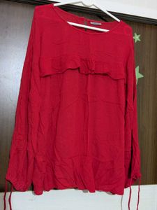 Plus Size Red Zudio Top- Reduced Price 🔥