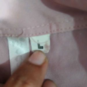 Classic Pink Button-Up Shirt