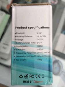 Portable Bluetooth Speaker