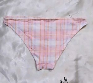 new Pink Plaid panty