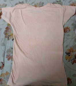Peach Graphic Tee