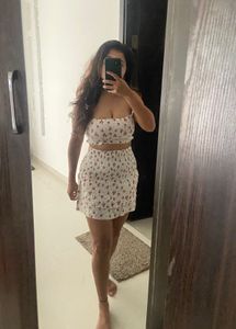 Forever 21 Floral Two-Piece Set