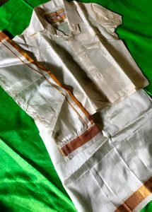 Dhoti And Shirt