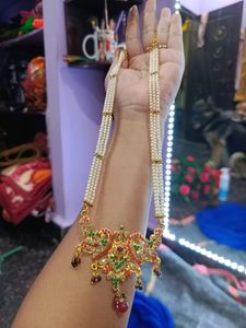 Pearl Necklace Long