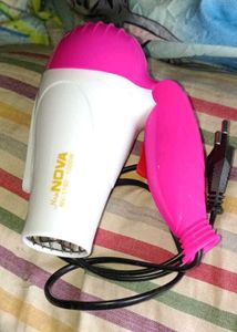 New NOVA 1000W Foldable Hair Dryer