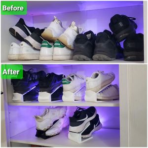 Shoe Organizer With Pull Tab