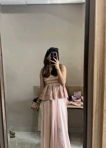 Designer Peplum and lehnga Set