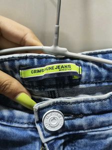 Distressed Flare Jeans