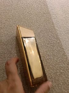 Empty bottle of Paco Rabanne 1 Million
