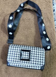 stylish block brick sling bag