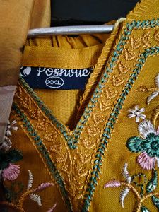Yellow Kurta Set with Dupatta