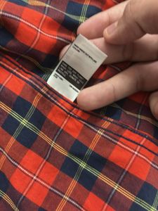 Classic Red Plaid Levi's Shirt