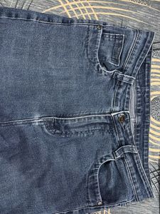 Women's Flared Blue Jeans