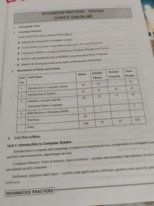 Informatics Practices Class 11 Books