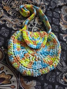 Handmade Crochet Oreo Bag