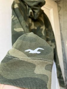 Hollister Camo Print Hoodie