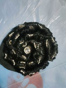 Sparkling Hair Bun Accessory
