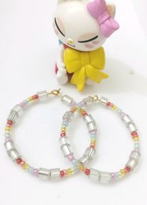 Beads Ring Earrings