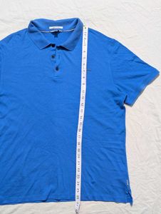 Calvin Klein Men's Blue Polo T-Shirt