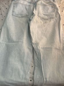 Light Wash Wide Leg Jeans
