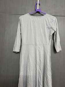 Gray Casual Dress