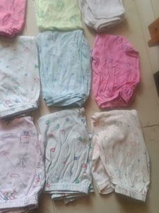 Cute Printed Baby Pajama Bottoms (Set of 12)