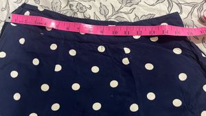 crop top with skirt
