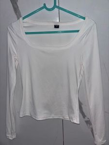 Classic White Long Sleeve Top &amp; Black Zudio Pants