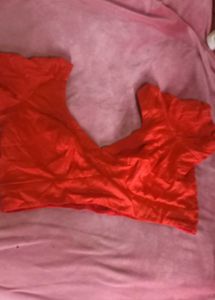 Vibrant Red♥️ Blouse