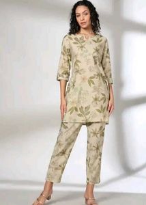 Floral Print Cotton co-ord set