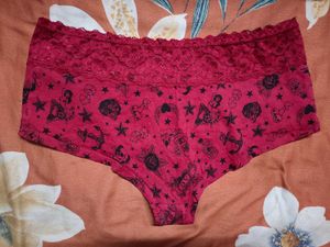 Red Lace brief