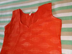 Orange Kurti