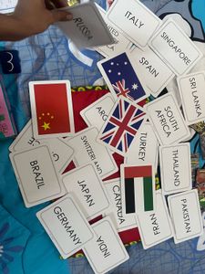 Educational Flag Cards Set