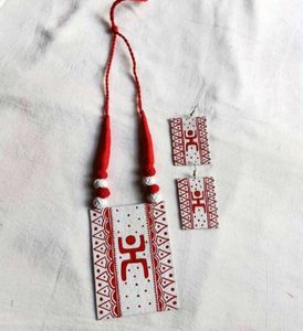 Handcrafted Terracotta Necklace & Earring Set