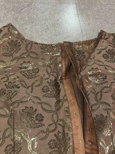 Elegant Brocade Blouse