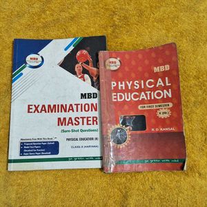 MBD Examination Master & Physical Education Books