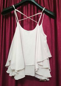 Tiered Strappy Camisole Top (XS-S)