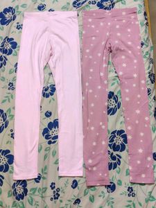 Cute Pink Leggings - Set of 2