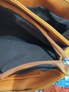 Stylish Orange Tote Handbag