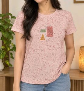 Cute Pink Graphic T-Shirt