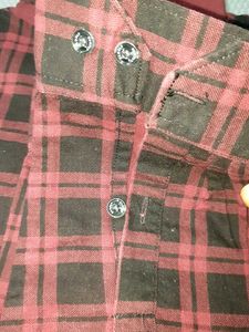 Classic Red &amp; Black Plaid Shirt